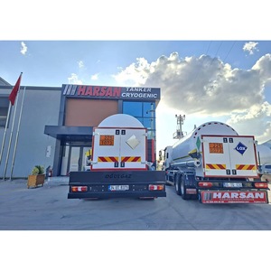 Camion-citerne cryogénique LIN LOX LAR - Unité de livraison isolée sous vide conforme aux normes EN 13530 TPED ADR avec pompe et transmission 4x2 - Product Image 1