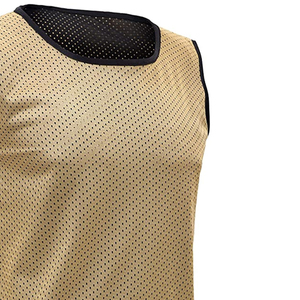 Débardeur de sport sans manches à haute élasticité avec dos imprimé gilet de course pour hommes - Product Image 3