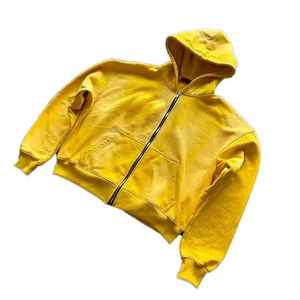 Sudaderas con Capucha para Hombre en Diferentes Colores, Lavado Ácido, Diseño Personalizado, Cierre de Cremallera, Estilo Urbano, Estampado, Sudaderas con Capucha y Cierre de Cremallera para Hombre - Product Image 1