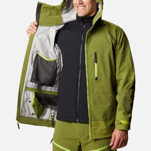 Chaqueta de Esquí para Hombre Hecha a Medida, Cosida, Personalizada, Informal, Antiarrugas, Transpirable y Cómoda para Adultos - Product Image 2