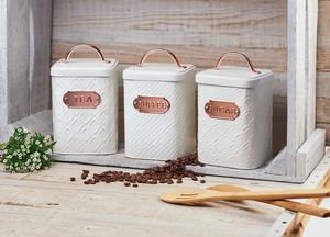 High-quality metal <b>container</b> <b>box</b> sugar pot with antique finished perfect for adding a timeless touch to your kitchen or dining - Product Image 5