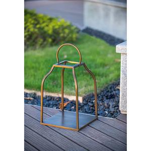 Elegante Farol de Hierro Dorado para Velas, Iluminación Decorativa para la Decoración Diaria del Hogar y Ocasiones Especiales, Venta al por Mayor desde India - Product Image 6