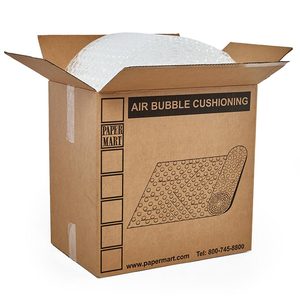 Rouleau de film protecteur recyclable à bulles d'air de 95 pieds 5/16 pour l'emballage, avec des matériaux en mousse EPS EPE PE PP - Product Image 1