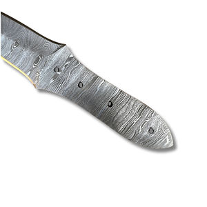 Couteau à huîtres en acier inoxydable personnalisable de haute qualité, blancs de couteau OEM, couteau Bowie à lame pleine haute performance, édition limitée - Product Image 5