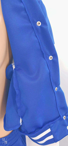 Ensemble survêtement deux pièces à carreaux personnalisé pour femmes, veste universitaire, pantalon de jogging, tenue streetwear, vêtements de sport, survêtement zippé, vente en gros - Product Image 6