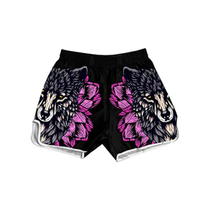 กางเกงขาสั้นมวยไทยขาสั้นสำหรับผู้ชายดีไซน์แบบกำหนดเองคุณภาพสูงขนาดพิเศษ - Product Image 4