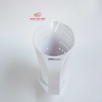 OEM/ODM Écumoire de cuisine en plastique de haute qualité, écologique, certifiée SCS, grande taille, qualité alimentaire, couleurs et logo personnalisables