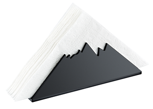 Porta Servilletas y Toallas de Papel Moderno Everest Design, Porta Servilletas de Plástico Resistente y Portátil, Diseño Transparente para Uso en el Hogar, Restaurantes y Hoteles - Product Image 2