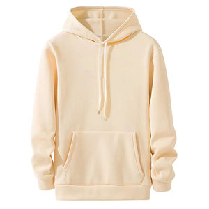 Pull à capuche chaud en laine 100% coton respirant et coupe ample imprimé pour hommes - Product Image 5