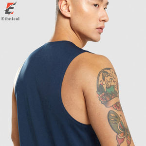 Men's Custom Logo Training Gym <b>Stringer</b> <b>Vest</b> New Bodybuilding Tank Tops with Low Price - Product Image 5