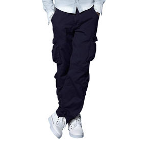 Custom Made Men Track Pants Pocket Man Stacked Jogger Cargo Stacked <b>Sweatpants</b> Men Made In Pakistan - Product Image 2