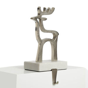 Accessoire élégant de décoration d'intérieur Porte-bas en forme d'arbre de Noël argenté Porte-bas d'arbre de Noël à un prix abordable - Product Image 5