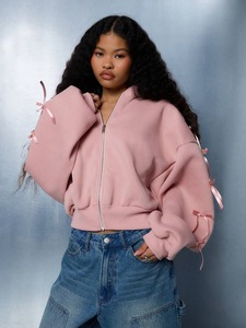 Sudadera con capucha estampada personalizada con bolsillo de canguro, puños acanalados y capucha de doble capa con dobladillo, ideal para productos y eventos promocionales - Product Image 4