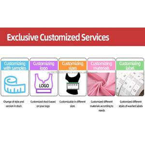 Conjuntos de yoga para mujer de moda al por mayor: Sujetador deportivo sin costuras de jacquard de soporte completo y leggings de cintura alta para fitness y gimnasio - Product Image 5