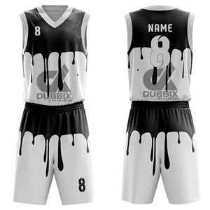 Uniforme de Baloncesto Estampado en 3D de Talla Grande, Nuevo Diseño, Ropa Deportiva para Adultos, Transpirable, Logotipo Personalizado, Opciones de Color al por Mayor - Product Image 4
