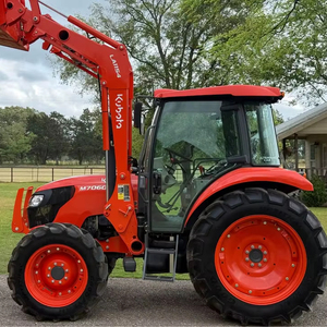 Tracteur Kubota MX5400 avec chargeur frontal, tracteur agricole à roues, machine agricole utilitaire - Product Image 5