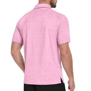 เสื้อโปโลแขนสั้นคุณภาพสูง ระบายอากาศได้ดี ดูดซับเหงื่อ แห้งเร็ว ออกแบบเรียบง่าย ไม่มีลาย  รับสกรีนโลโก้ เสื้อโปโลผู้ชายสำหรับตีกอล์ฟ - Product Image 2