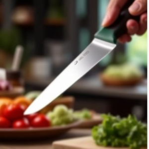 Cuchillo deshuesador francés con hoja (27cm) de acero inoxidable PREMANA PROFESSIONAL Verde y Cromo 100627 G - Product Image 3