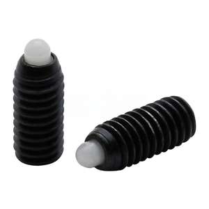 Mini émbolo de bola con resorte de acero inoxidable para trabajo pesado roscado con bola - Product Image 5