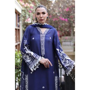 Conjunto de Camisa con Capucha de Chifón y Dupatta Julia - Product Image 2