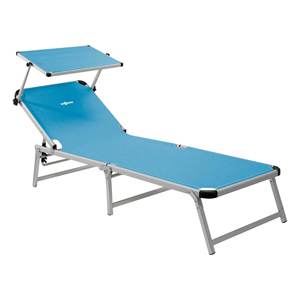 Tumbona <span class=keywords><strong>MARBELLA</strong></span> Azul 0410012N C08 con Patas Plegables, Silla Plegable Cómoda - Product Image 1