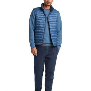 Precio de fábrica Hombres Bodywarmer Chaleco Chaquetas y cálido acolchado Sin mangas Chaqueta con cremallera completa Gilet para venta al por mayor Chaqueta de buena calidad - Product Image 2