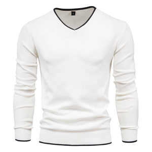 Nouveauté 2025 Pulls pour hommes en coton et laine Pulls pour hommes légers Pulls pour hommes - Product Image 6