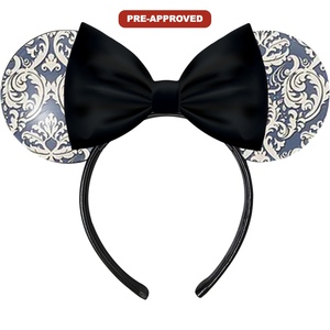 Custom Factory Order Headband with Pre-Approval Camo Design Made-to-Order Concept <b>Mouse</b> Ears Hair Accessory - Product Image 1