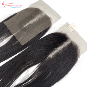 Perruque Lace closure 2x4 2x6, cheveux lisses, soyeux et brillants, 100% cheveux humains du Vietnam, fournisseur de cheveux vierges - Product Image 6