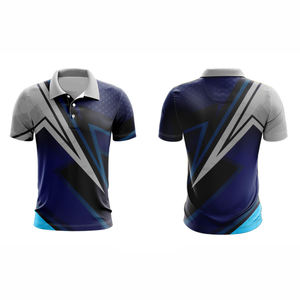 เสื้อเจอร์ซีย์กีฬาผ้าโพลีเอสเตอร์ระบายอากาศได้ดี พิมพ์ลายแบบซับลิเมชั่น ขายส่ง ปรับแต่งได้ สำหรับผู้ชาย - Product Image 2