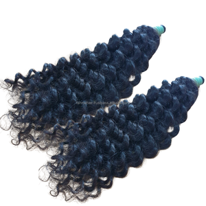 PRODUIT SUPÉRIEUR EXTENSIONS DE CHEVEUX HUMAINS CUTICULE ALIGNÉ QUALITÉ SUPÉRIEURE MUNETTES DE CHEVEUX BOUCLES DOUX 100 CHEVEUX HUMAINS VIERGES REMY - Product Image 6