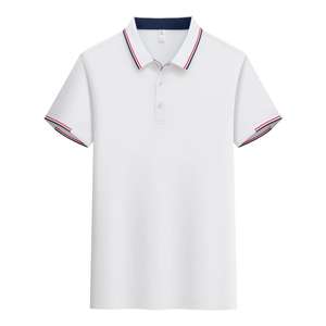 Mode été chemise courte nouveau style d'affaires hommes polo hommes hauts hommes vêtements - Product Image 4