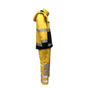 EN 469 Bunker Turnout Gear NOMEX Ropa contra incendios Equipo y kits de bombero Material de aramida Uniforme para bomberos - Product Image 2