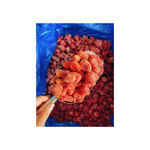 Todas las patatas fritas de fresa liofilizadas naturales bocadillo saludable sin gluten vegano amigable embalaje ligero ideal - Product Image 4