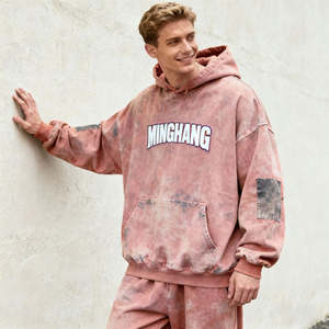 เสื้อฮู้ดทรงหลวมโอเวอร์ไซส์สำหรับผู้ชายเสื้อฮู้ดแฟชั่นทรงหลวมอบอุ่นสบายเหมาะสำหรับอากาศหนาวเดินทางและสวมใส่ทุกวัน OEM ODM - Product Image 4