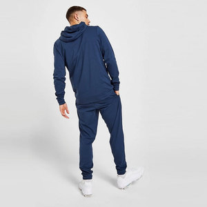 OEM Ensemble de survêtements en polaire technique coupe-vent pour hommes, surdimensionné, à blocs de couleurs, avec fermeture à glissière, à capuche, pantalon de jogging - Product Image 3
