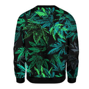 Sweat-shirt en molleton à col rond pour homme, dernière mode d'OSTROWEARS ENTERPRISES, logo personnalisable, coupe régulière, imperméable, sublimation - Product Image 3