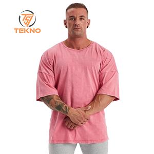 T-shirts 100% coton de haute qualité pour hommes personnalisés Meilleur design Style décontracté surdimensionné Caractéristiques légères Manches longues pour une utilisation en salle de sport - Product Image 3