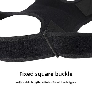 Ajustable léger néoprène haut du dos épaule orthèse respirant Compression Posture correcteur crochet boucle fermeture soutien - Product Image 5