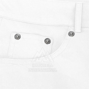 2025 nuevos pantalones acampanados de moda para hombre de alta calidad a granel al por mayor hecho en fábrica lavado ligero desgastado - Product Image 5