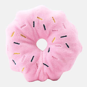 ของเล่นสุนัขผ้าฟลีซรูปกุ้งก้ามกรามมีเสียงดัง - Product Image 1