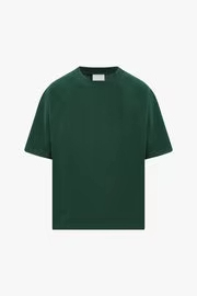 OEM personalizado hombres Dark Indigo camiseta de alta calidad transpirable 100% algodón patrón sólido con Logo estampado gráfico hecho en Pakistán - Product Image 5