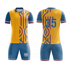 Dernière conception personnalisée ensemble de maillots uniforme de football pour hommes uniforme de football de qualité supérieure en gros uniforme complet de football unique - Product Image 1