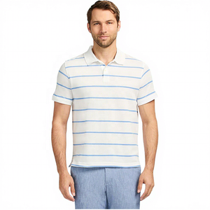 เสื้อโปโลชายปักลาย ทำจากใยไผ่ 100% น้ำหนัก 180 กรัม - Product Image 1