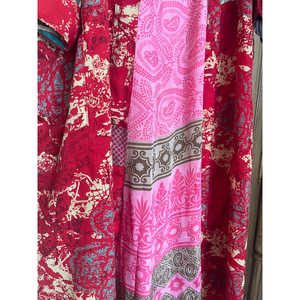 Chaqueta de Seda Japonesa Estilo Punk Vintage, Blazer Floral Acolchado con Bordados y Parches, Abrigo para Mujer de Primavera/Verano/Invierno - Product Image 5