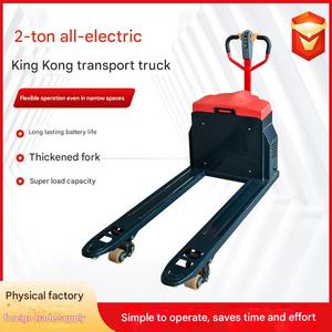 Jun Long Smart Mini Mobile Pallet Truck <strong>Lift</strong> <strong>Stacker</strong> 2T 2-3 Ton Capacity Lithium-Ion Battery <strong>Powered</strong> Manual <strong>Electric</strong> Forklift - Product Image 5