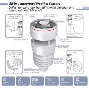Stations météorologiques <span class=keywords><strong>Misol</strong></span> WS90LP avec capteur extérieur sans fil - Product Image 2