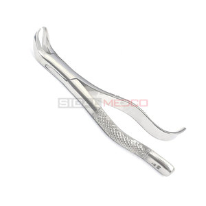 Forceps d'extraction de dents dentaires en acier inoxydable #16S Instrument d'extraction de chirurgie buccale de qualité supérieure dentistes professionnels - Product Image 6