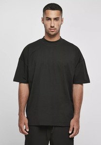 Camiseta extragrande con cuello simulado para hombre, 100% algodón liso con hombros caídos - Product Image 6