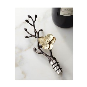 Tapón de vino de Orquídea dorada de Michael Aram, tapón de aluminio, tapón de botella de vino de calidad superior, aluminio decorativo, superventas 2023 - Product Image 1